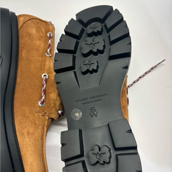 Stuart Weitzman Tan Suede Men's Loafers - Picture 7 of 9